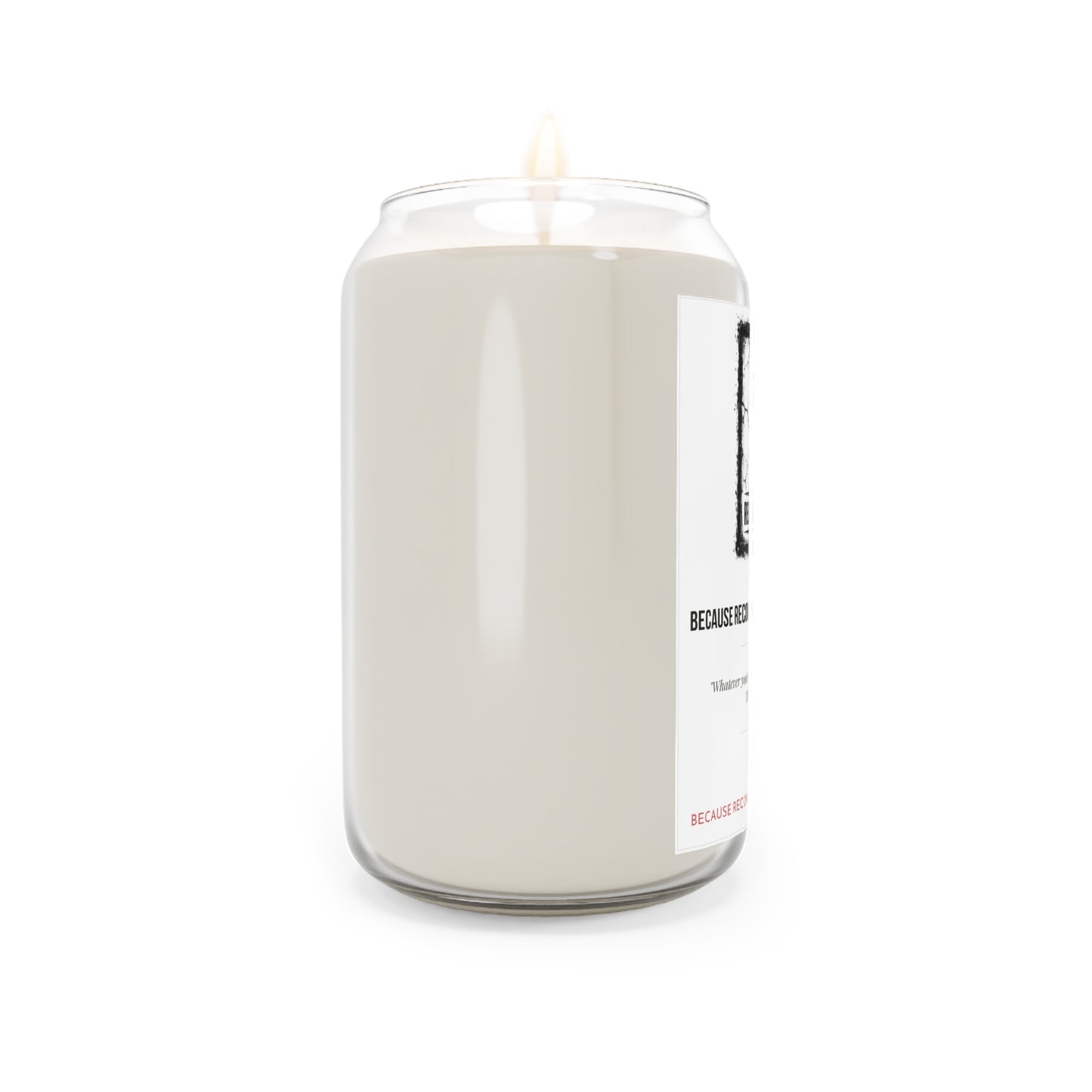 Recovery on Fire Scented Soy Candle — 13.75 oz (Because Recovery From Anything Is Badass)