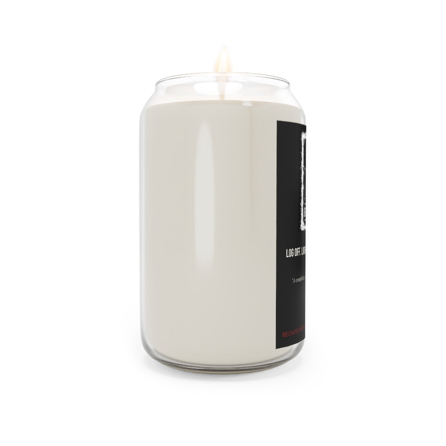 Recovery on Fire Scented Soy Candle — 13.75 oz Motivational Aromatherapy Candle